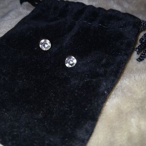 Elegant Golden Stud Earrings